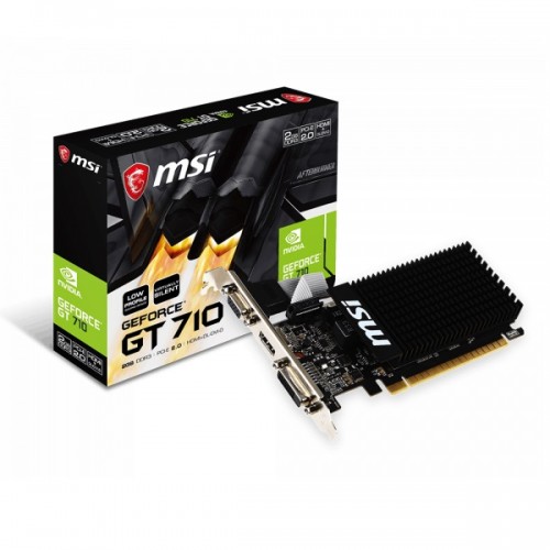 MSI GT 710 2GD3H LP Gaming Graphics Card — 2GB DDR3