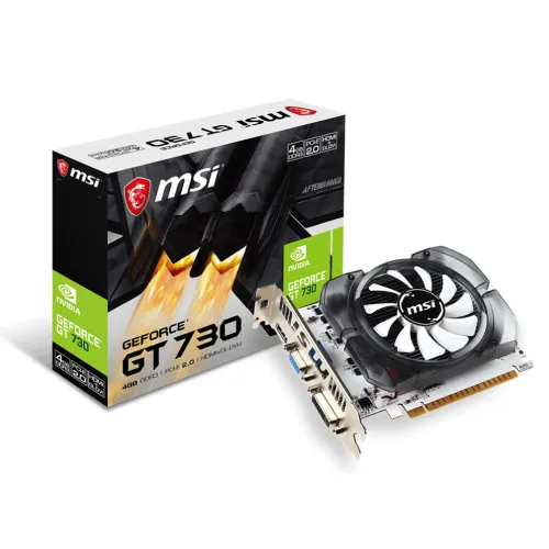 MSI GeForce GT 730 Graphics Card — 4GB DDR3