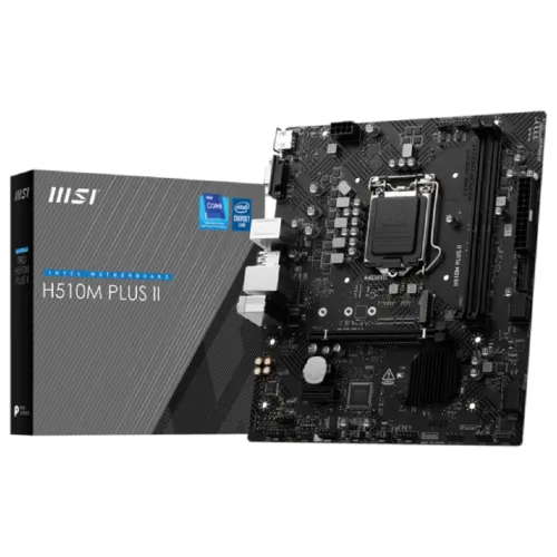 MSI H510M PLUS II Micro-ATX Motherboard — 10th/11th Gen