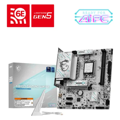 MSI H810M GAMING WIFI6E Motherboard — LGA 1851, mATX