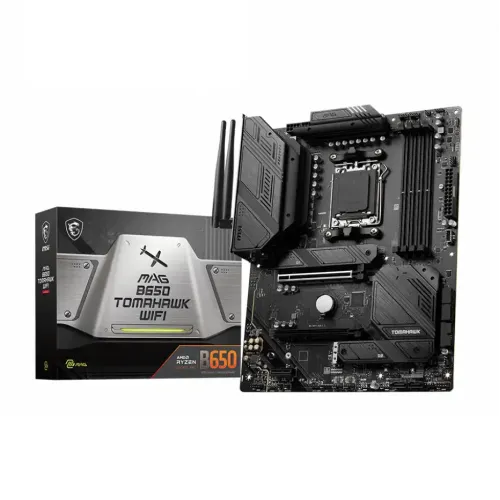 MSI MAG B650 TOMAHAWK WIFI DDR5 Motherboard — AMD AM5, ATX