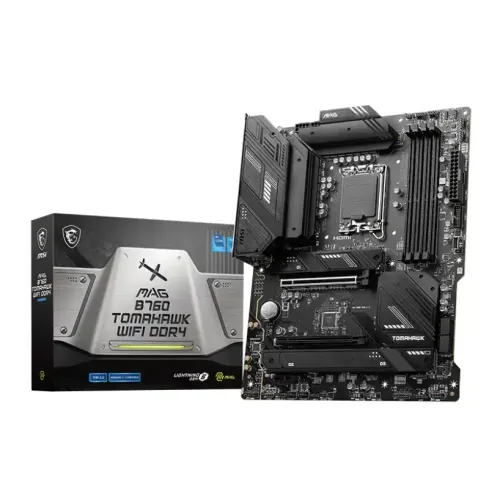 MSI MAG B760 TOMAHAWK WIFI Motherboard — DDR4, ATX