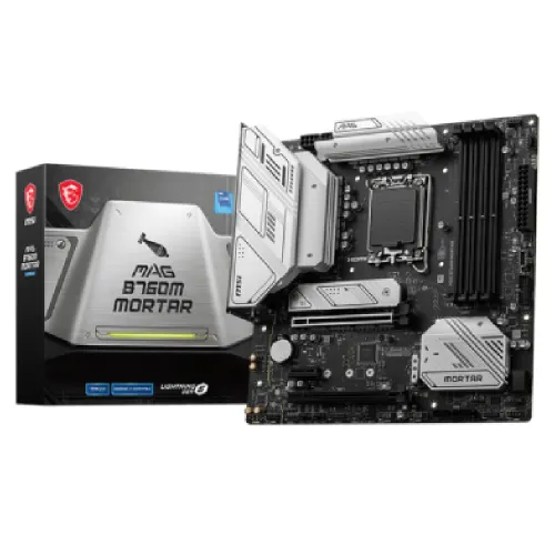 MSI MAG B760M MORTAR Motherboard — DDR5, Micro-ATX