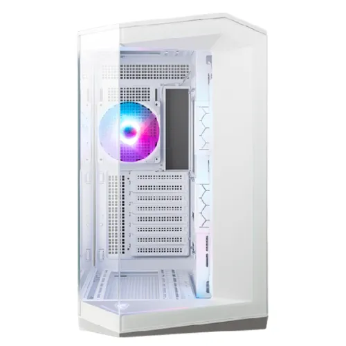 MSI MAG PANO 100R PZ ATX Mid Tower Gaming Casing — White ARGB
