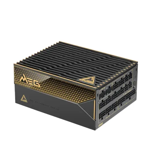MSI MEG Ai1600T PCIE5 Power Supply — 1600W, 80 Plus Titanium, Fully Modular