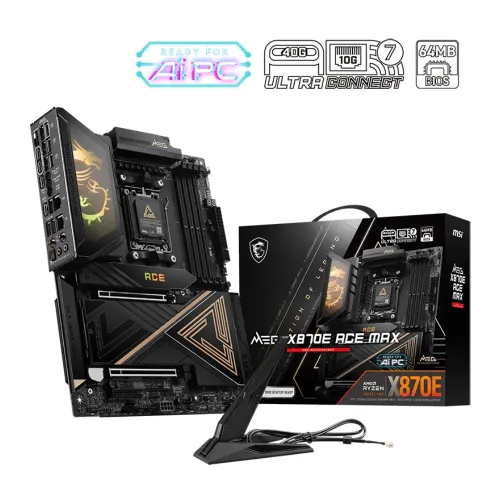 MSI MEG X870E ACE MAX ATX Motherboard — AMD AM5