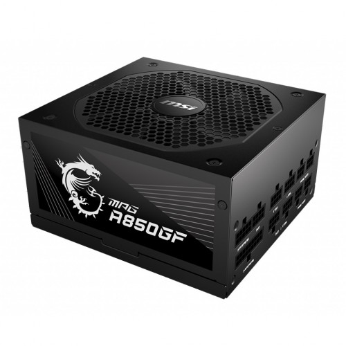 MSI MPG A850GF Full Modular Power Supply — 850W, 80 Plus Gold