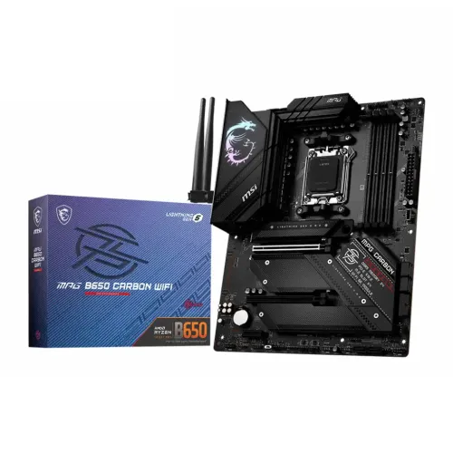 MSI MPG B650 CARBON WIFI ATX Motherboard — DDR5, AMD AM5
