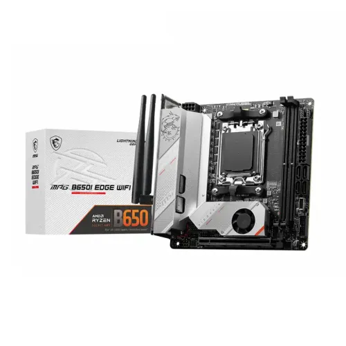 MSI MPG B650I EDGE WIFI Mini-ITX Motherboard — DDR5, AMD AM5