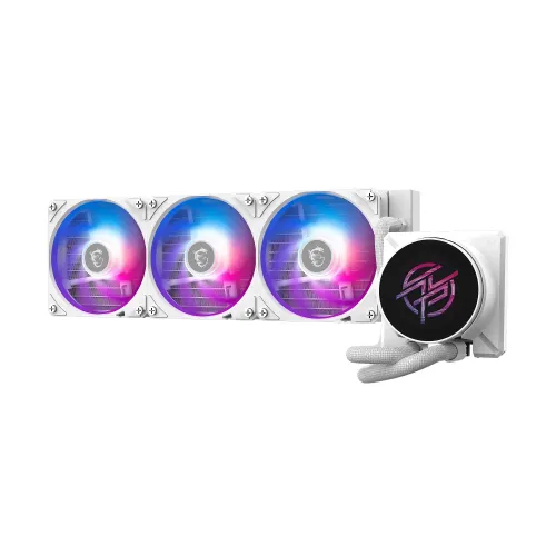 MSI MPG CORELIQUID P22 360 Liquid CPU Cooler — ARGB, 360mm, with Display