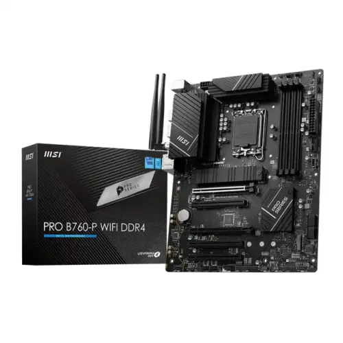 MSI PRO B760-P WIFI ATX Motherboard — DDR4