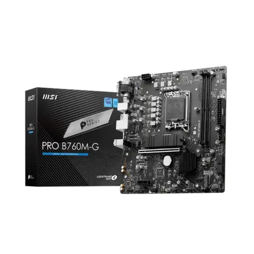 MSI PRO B760M-G Micro-ATX Motherboard