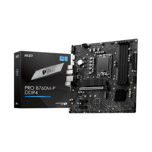 MSI PRO B760M-P Micro-ATX Motherboard — DDR4
