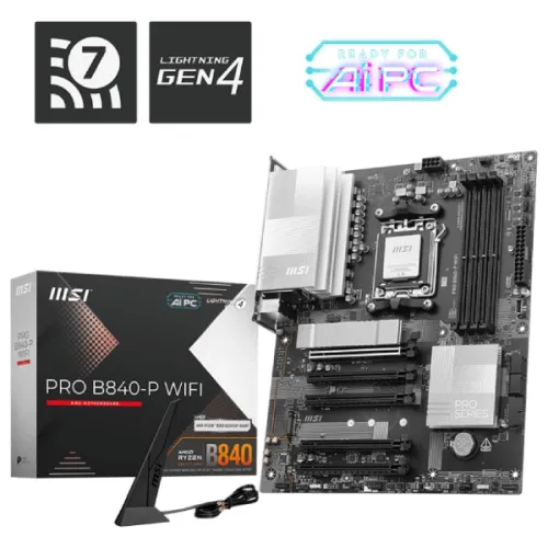 MSI PRO B840-P WIFI ATX Motherboard — AMD AM5