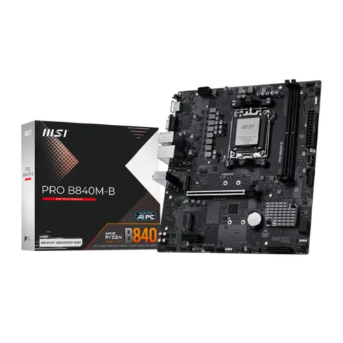 MSI PRO B840M-B Micro-ATX Motherboard — AMD AM5