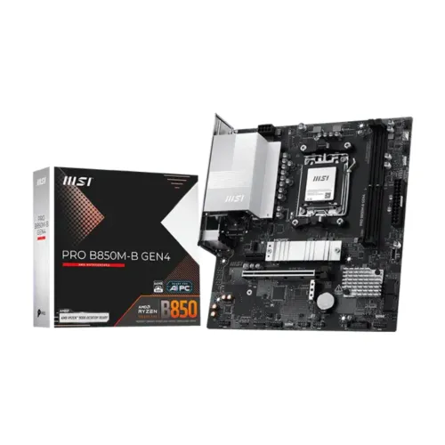 MSI PRO B850M-B GEN4 mATX Motherboard — AM5
