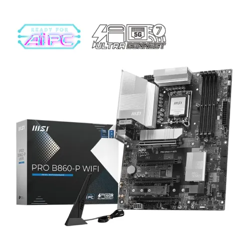 MSI PRO B860-P WIFI ATX Motherboard — LGA 1851
