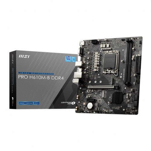 MSI PRO H610M-B Micro-ATX Motherboard — DDR4