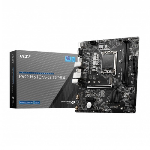 MSI PRO H610M-G Motherboard — DDR4, Micro-ATX