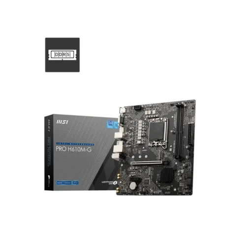 MSI PRO H610M-G Motherboard — DDR5, mATX