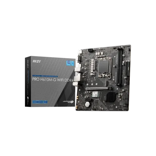 MSI PRO H610M-G Micro-ATX Motherboard — WiFi, DDR4