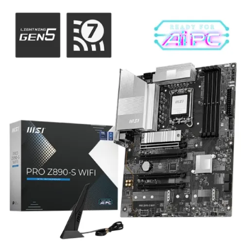 MSI PRO Z890-S WIFI ATX Motherboard — LGA 1851