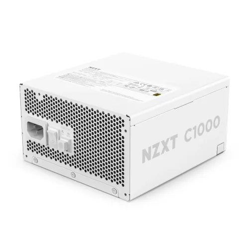 NZXT C1000 Full Modular Power Supply — 1000W, 80 Plus Gold, ATX 3.1, White
