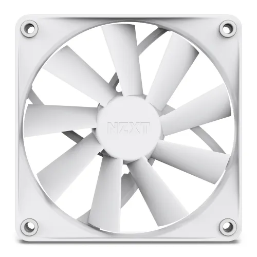 NZXT F120Q Casing Fan — 120mm, Quiet Airflow, White