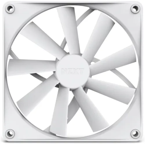 NZXT F140Q Casing Fan — 140mm, Quiet Airflow, White