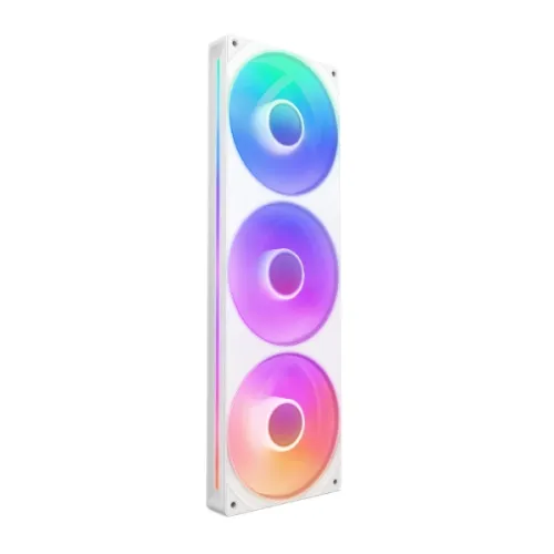 NZXT F360 RGB Core Single Frame Casing Fan — 360mm, White