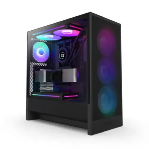 NZXT H5 Flow RGB 2024 Mid-Tower Casing — Compact Airflow Design