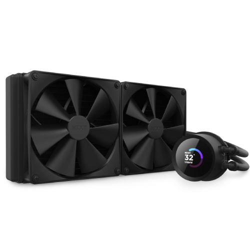 NZXT Kraken 280 AIO Liquid CPU Cooler — 280mm, with LCD Display