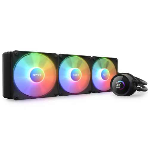 NZXT Kraken 360 RGB AIO Liquid CPU Cooler — 360mm, LCD Display