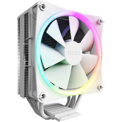 NZXT T120 RGB Air CPU Cooler — 120mm, White