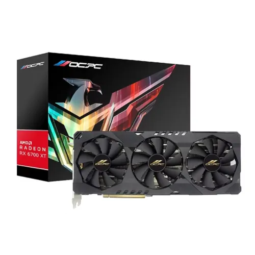 OCPC RX 6700 XT XE Graphics Card — 12GB, GDDR6