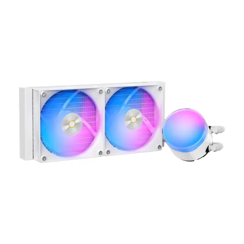 Ocypus Delta L24 WH ARGB V2 AIO Liquid CPU Cooler — 240mm