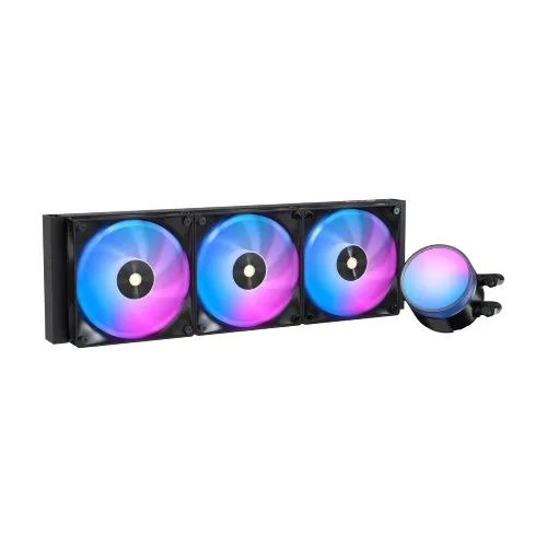 Ocypus Delta L36 V2 AIO Liquid CPU Cooler — 360mm, ARGB, Black