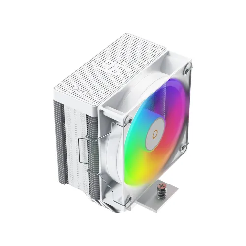Ocypus Gamma A40 WH Single Tower Air CPU Cooler — Digital ARGB, with Display