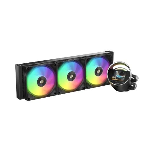 Ocypus SIGMA L36 BK AIO Liquid CPU Cooler — 360mm, With Display