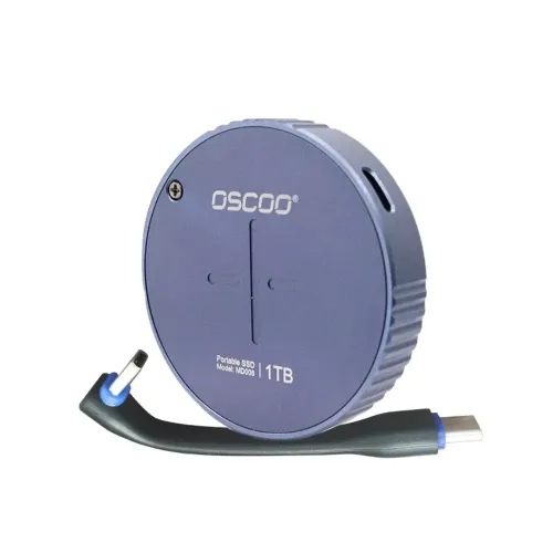 OSCOO MD008 Portable SSD — 512GB, Magnetic Type-C