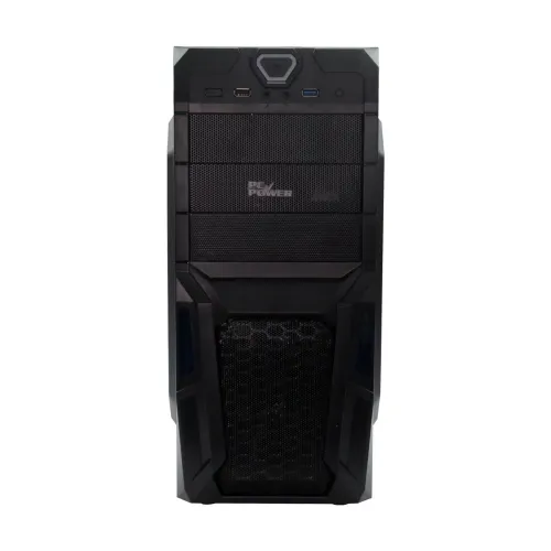 PC Power 180D-2U Mid Tower ATX Case — With PSU