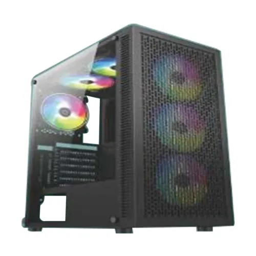 PC Power Dark Flow Mesh Elite Mid-Tower ATX Gaming Case