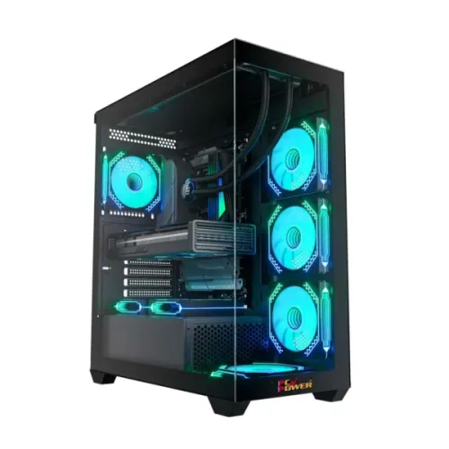 PC Power ICE TOWER ELITE Desktop Casing — BK
