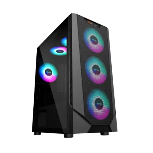 PC Power Panzer Mesh Mid Tower Gaming Casing — ATX