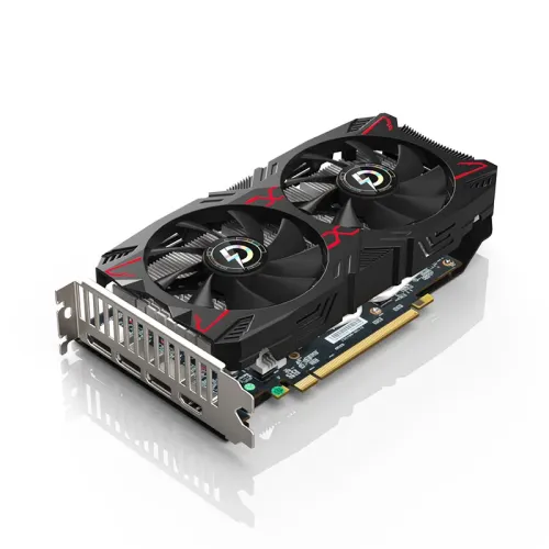 PELADN RX 5500 XT Dual Fan Gaming Graphics Card — 8GB GDDR6, Black
