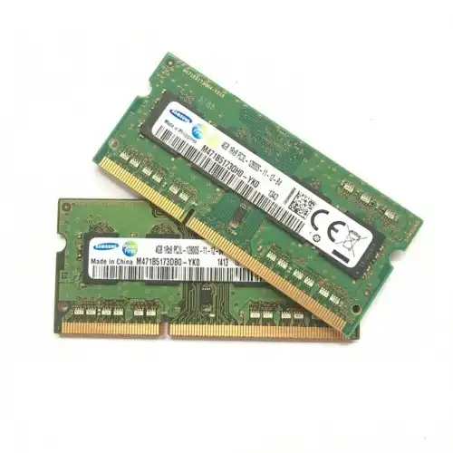 Samsung Laptop RAM — 4GB, 1600MHz DDR3 PC3L
