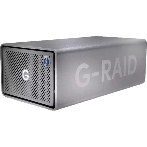 SanDisk Professional G-RAID 2 External HDD — 12TB, 2-Bay RAID Array