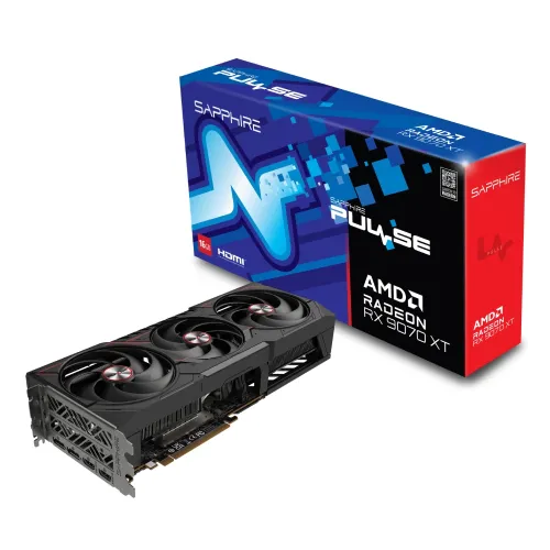 Sapphire Pulse AMD Radeon RX 9070 XT Gaming Graphics Card — 16GB, GDDR6