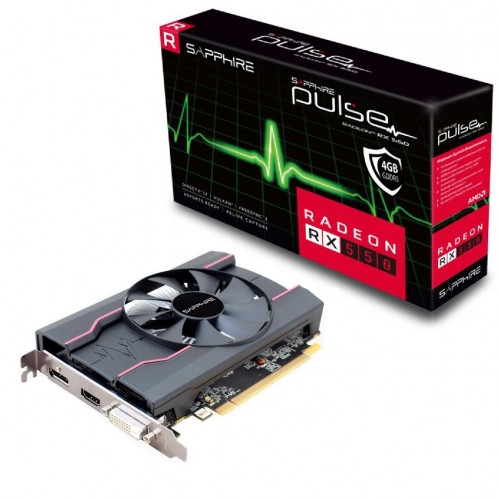 Sapphire Pulse Radeon RX 550 Graphics Card — 4GB GDDR5