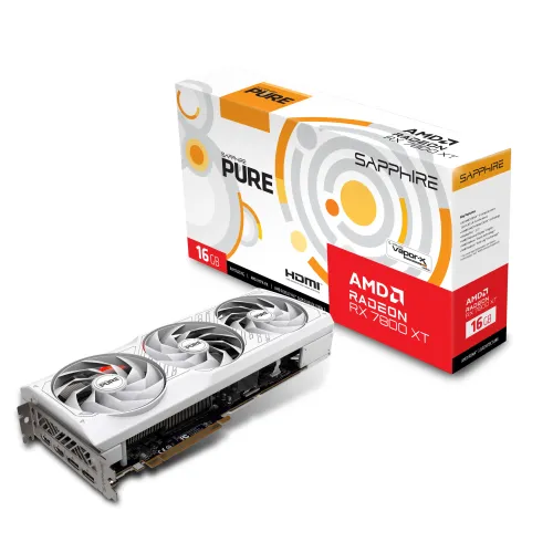 Sapphire PURE AMD Radeon RX 7800 XT Gaming Graphics Card — 16GB GDDR6